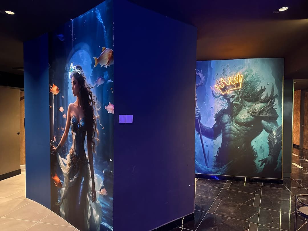 Custom wallpapers and stickers for indoor and outdoor spaces by signage and signboard company in malaysia