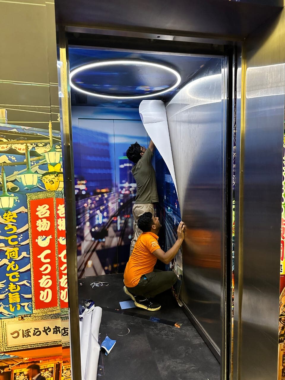 Custom wallpapers and stickers for indoor and outdoor spaces by signage and signboard company in malaysia
