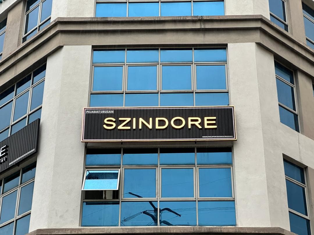 3D frontlit signage with bold modern design by signage and signboard company in malaysia