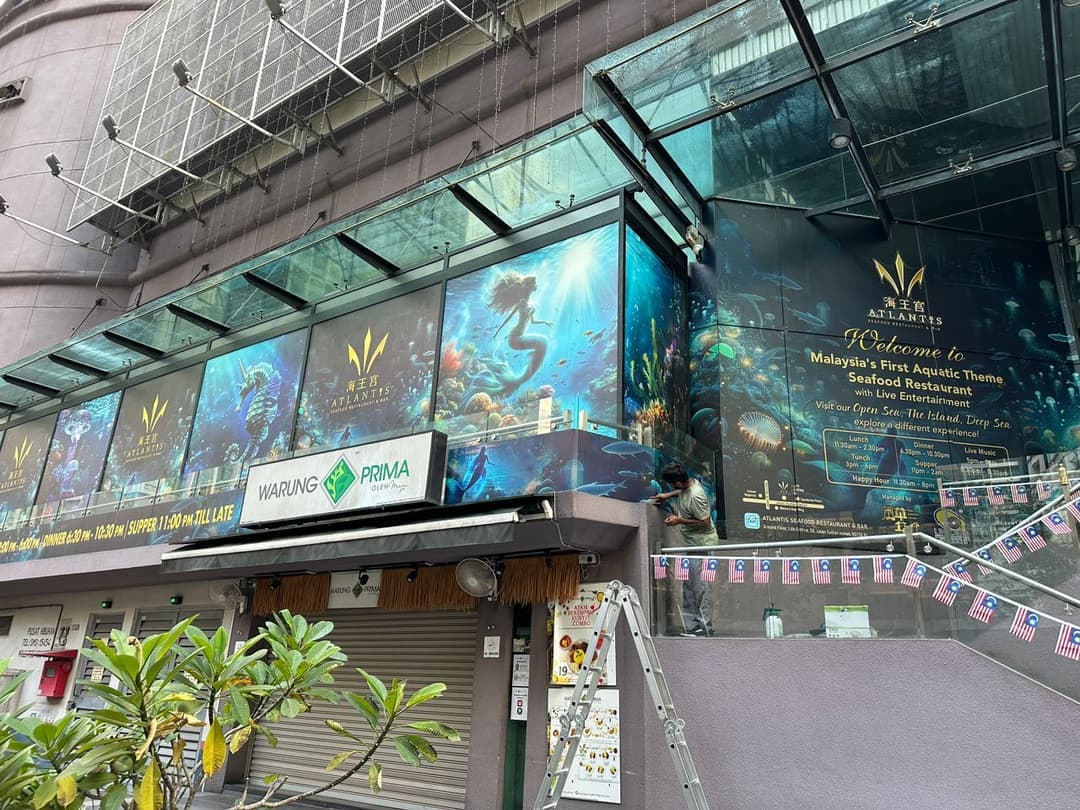 Wallpaper Signs and Sticker Custom Design Signages maker in Kaula Lampur Malaysia