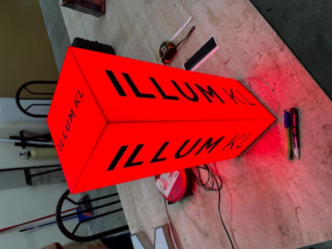 Customise Led LightBox indoor and outdoor Signage maker in Kuala Lumpur Selangor Malaysia
