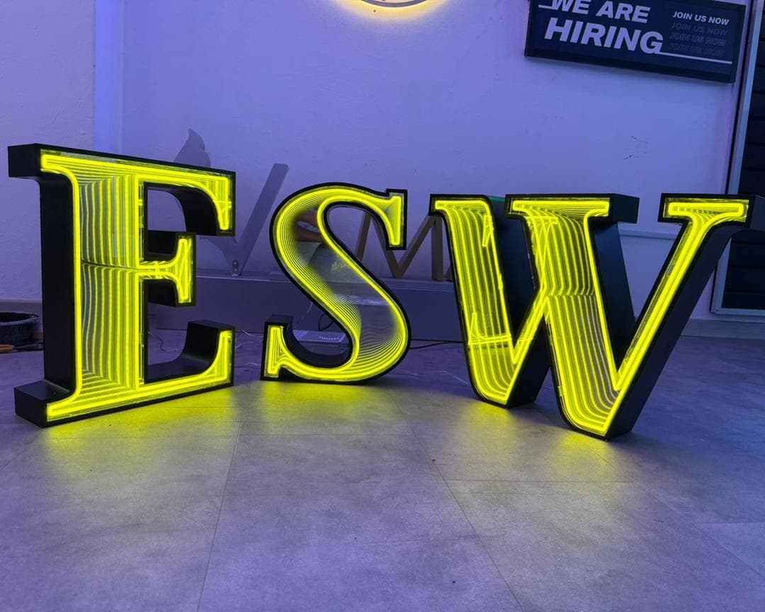 ESW Infinity Wording Sign
