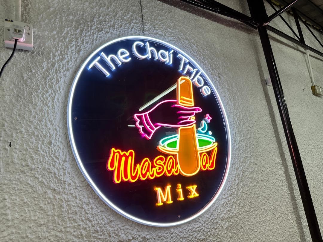 Sticker Background Led Neon Sign maker in Kaula Lampur Malaysia