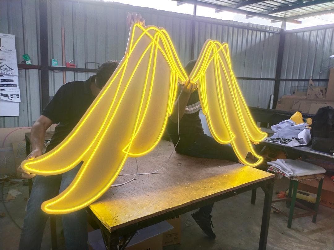 Wings and Wall Led Deco Signage signboard maker in Kaula Lampur Selangor Malaysia