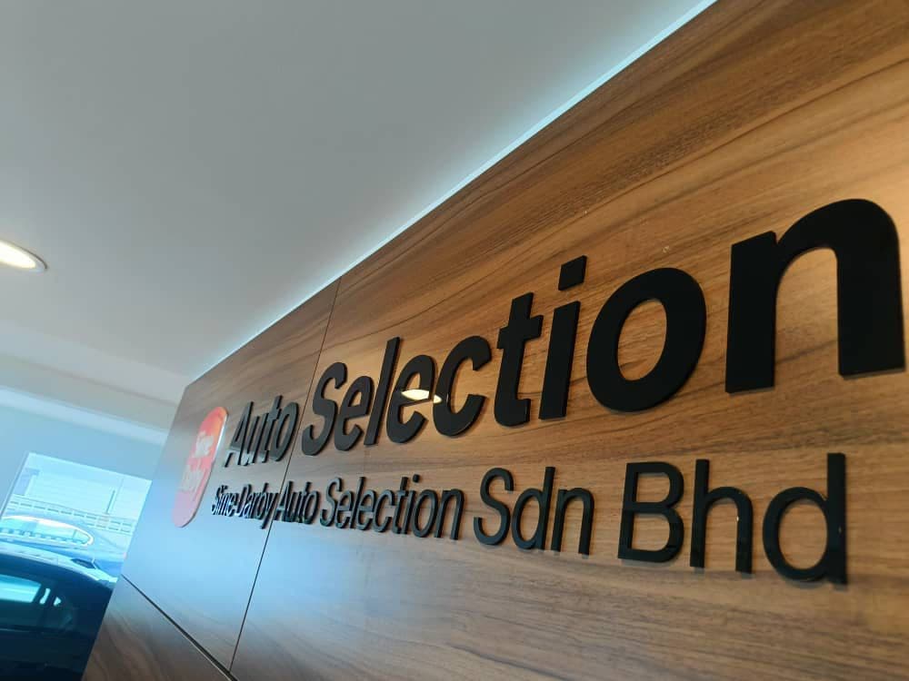 3D Acrylic design and PVC lettering logo Signage design in Kaula Lampure Malaysia