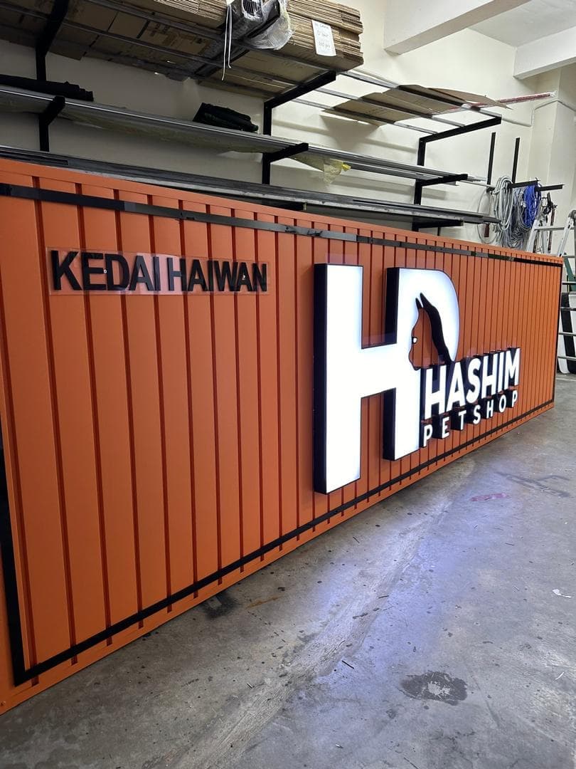 3D Frontlit Signage Signboard for Indoor and Outdoor Kaula Lampur malaysia