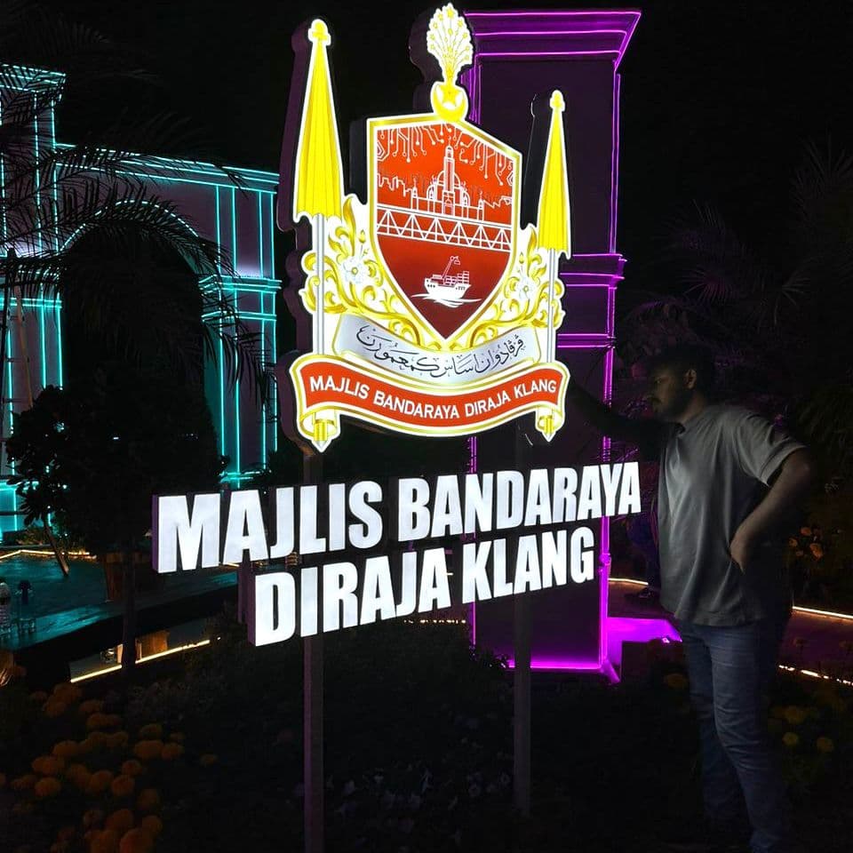 Majlis Bandaraya Klang Stand Type Sign