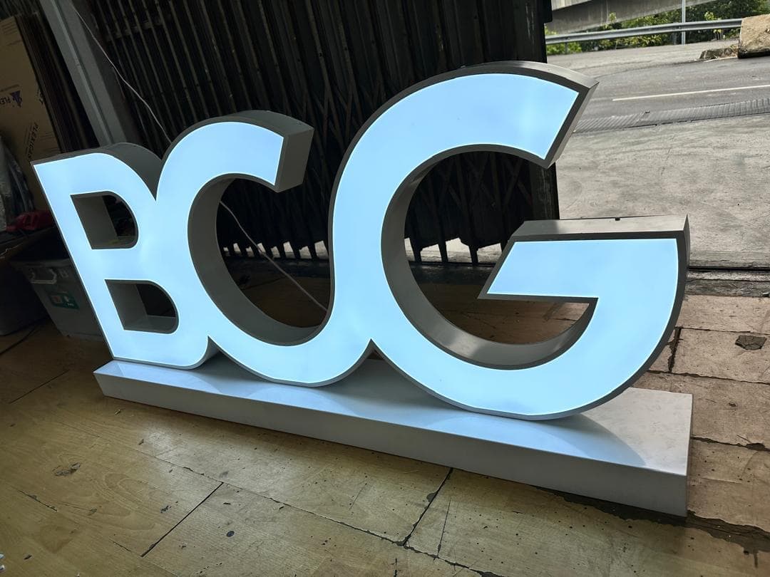 3D Frontlit Signage Signboard for Indoor and Outdoor Kaula Lampur malaysia