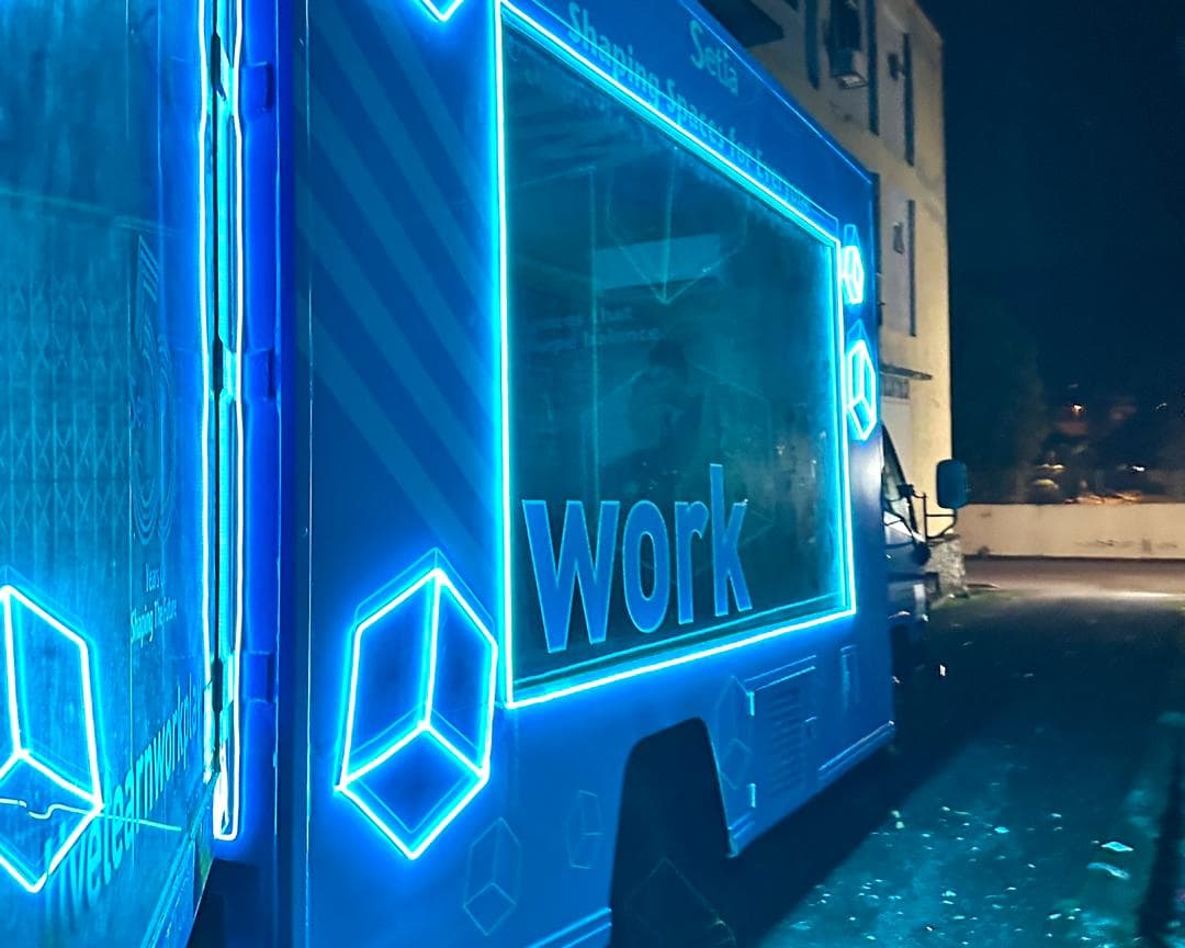 Lorry Truck Decoration With Lighting