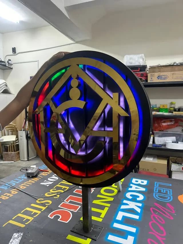 RGB Led light sign and P10 Led Screen Custom Signages in Kuala Lumpur Selangor Malaysia