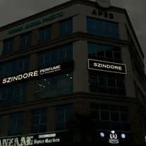3D Box Up Frontlit Signboard for Szindore Perfume