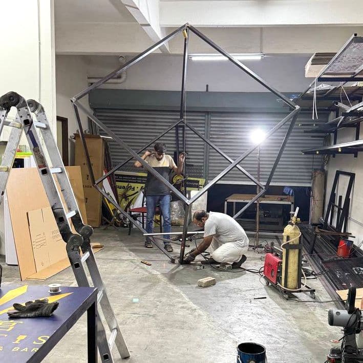 Asean Cube Metal Structure