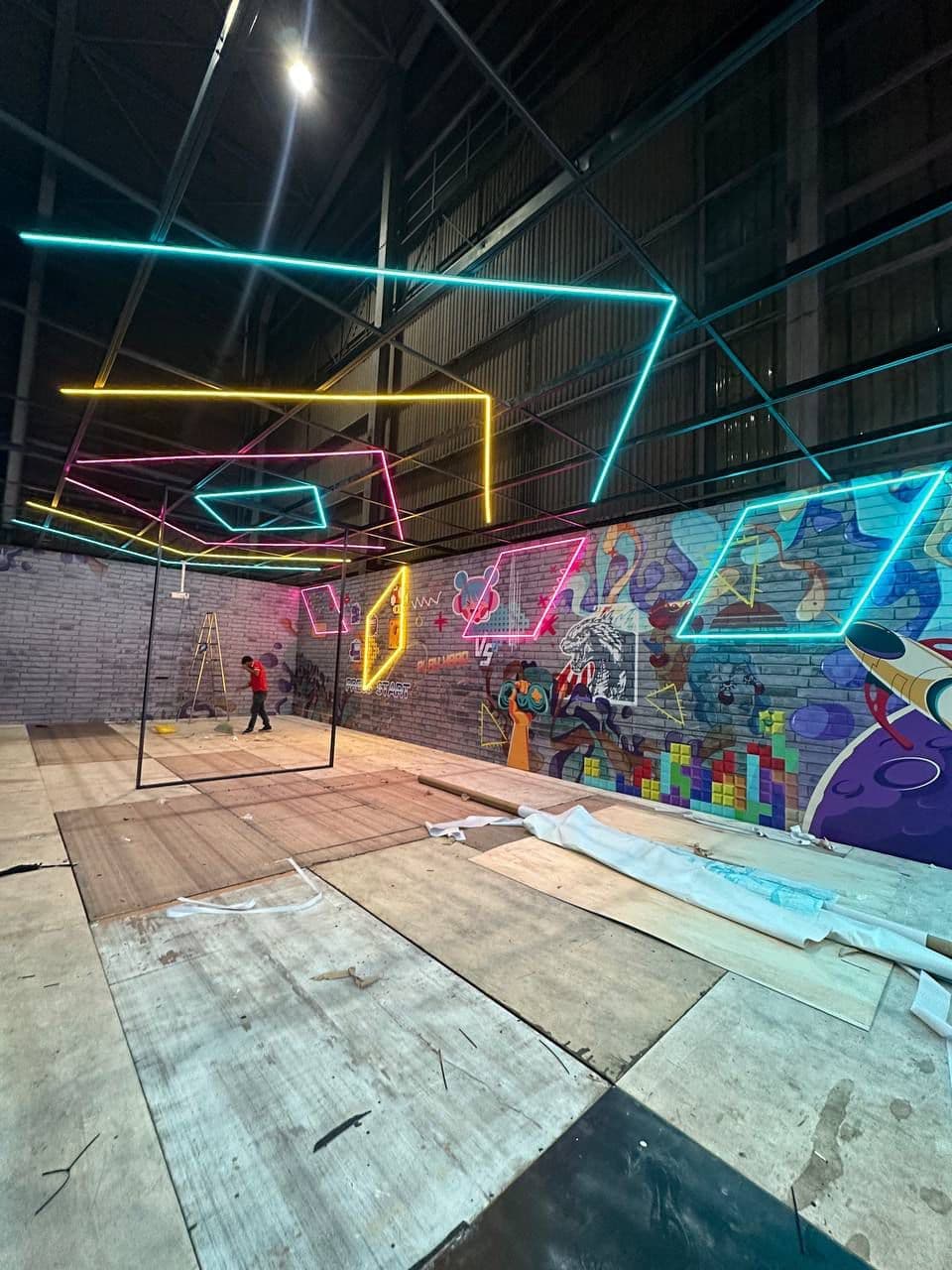 Pylon Sign and Ceiling Deco Arts Led Signages signboard maker in Kuala Lumpur Selangor Malaysia