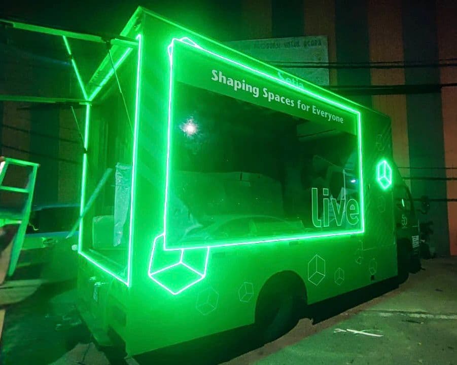 Lorry Truck Light Decoration