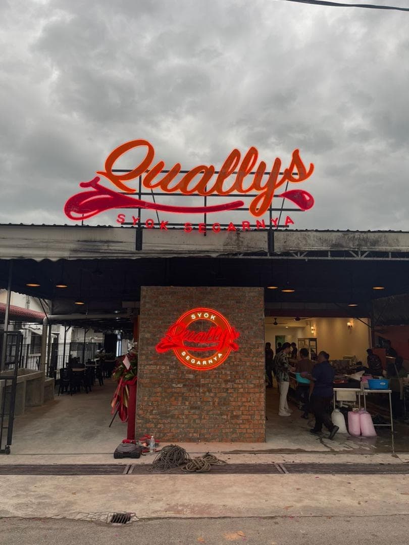 3D Neon Outdoor Led Signboard Signage maker in Kuala Lumpur Selangor Malaysia