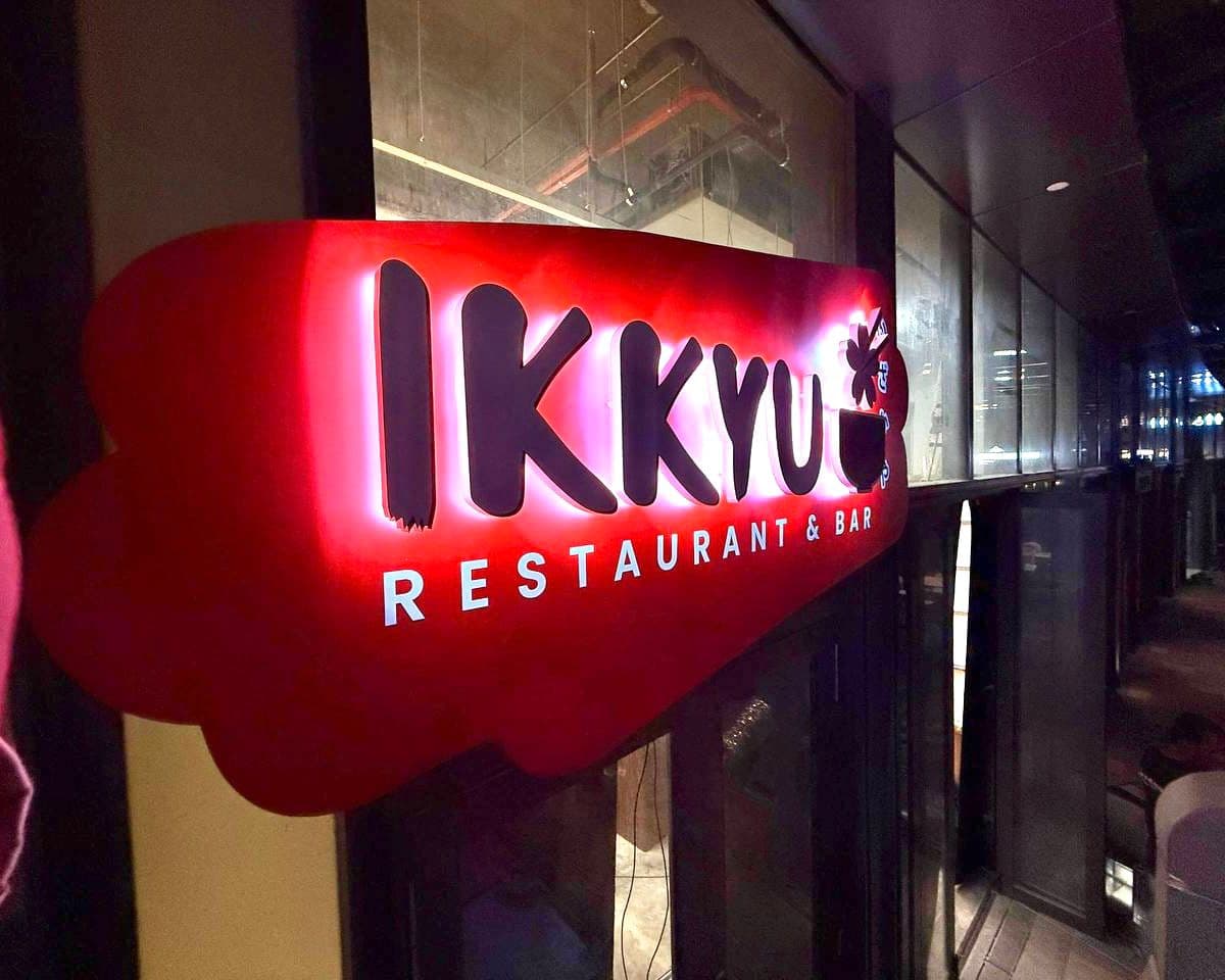 Japanese Restaurant Signboard 3D Backlit