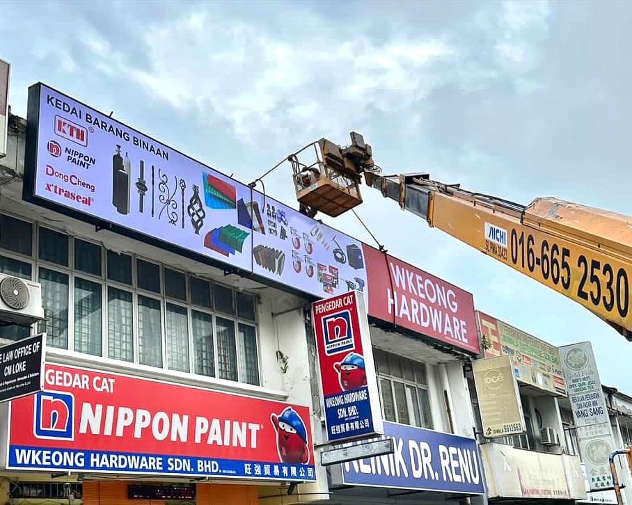 Hardware Shop Big Size Led Lightbox