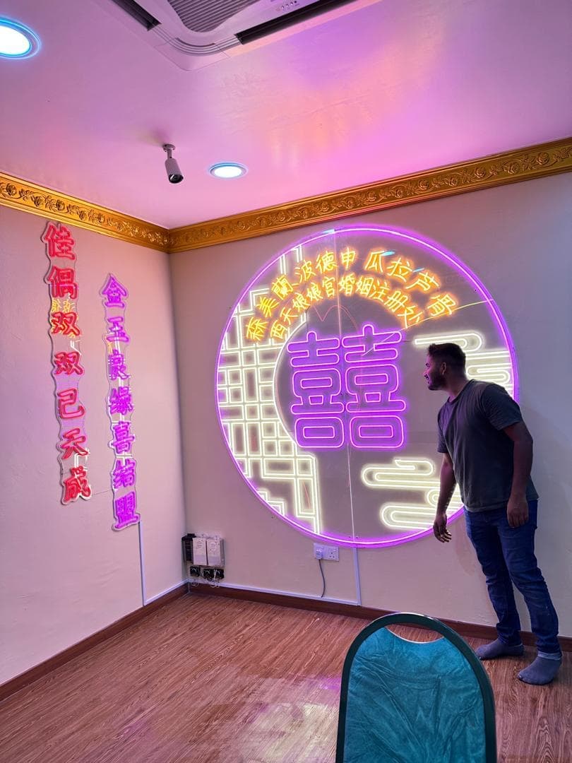 Logo Neon Led Custom Signage indoor signage maker in Kuala Lumpur Selangor Malaysia