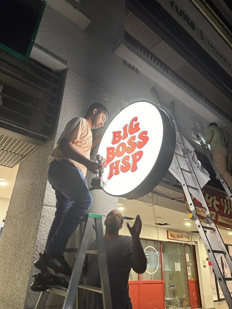 Customise Led LightBox indoor and outdoor Signage maker in Kuala Lumpur Selangor Malaysia