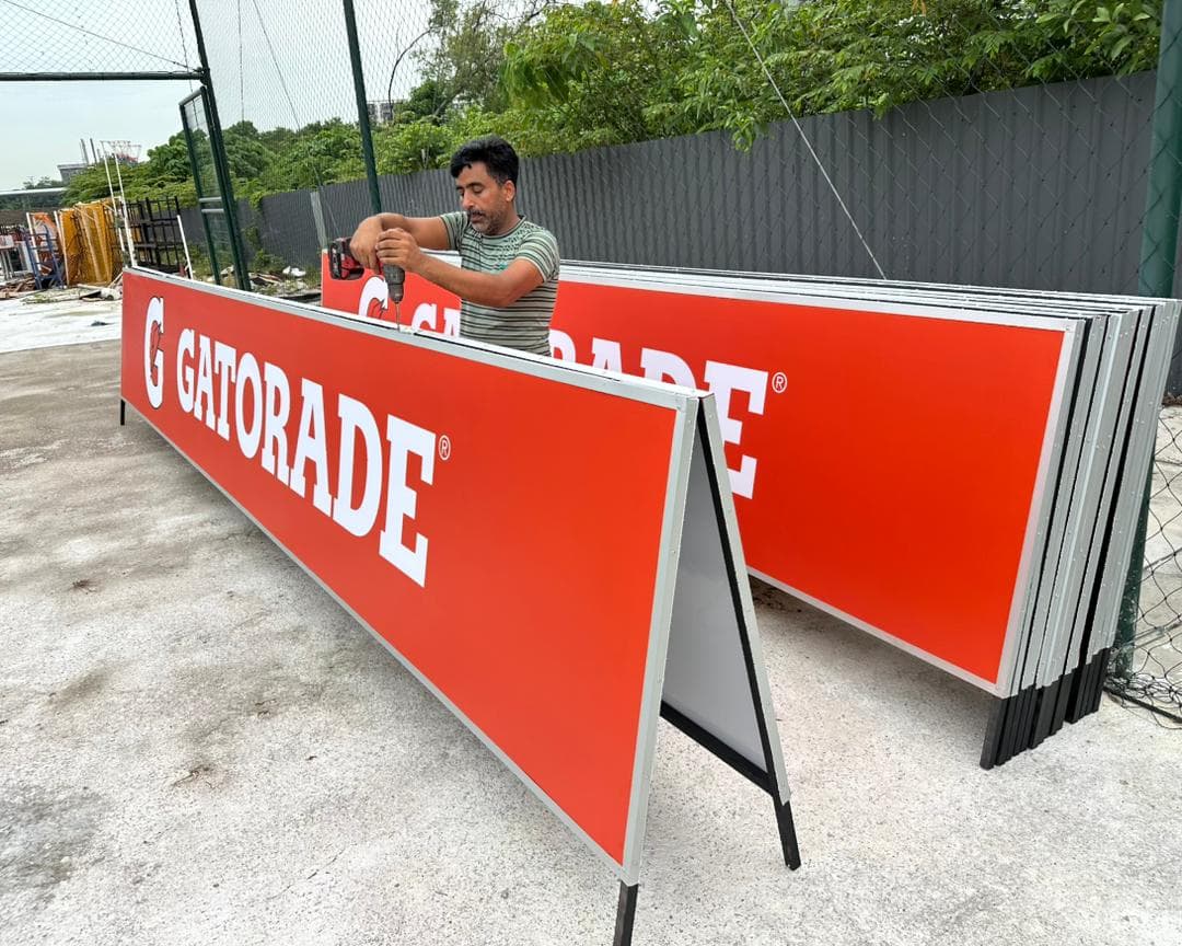 Sport Stand Type Sign