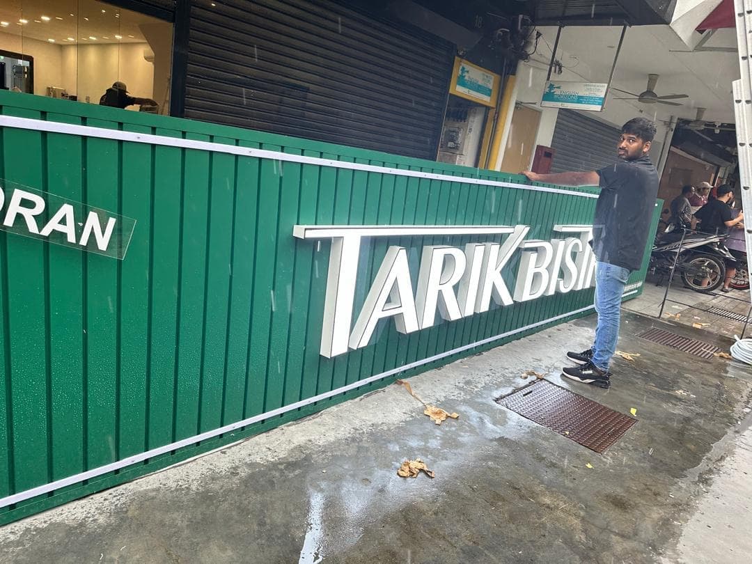 3D Frontlit Signage Signboard for Indoor and Outdoor in Kaula Lampur malaysia