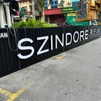3D Box Up Frontlit Signboard for Szindore Perfume