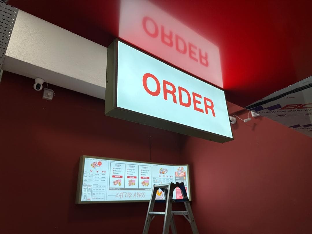 Customise Led LightBox indoor and outdoor Signage maker in Kuala Lumpur Selangor Malaysia