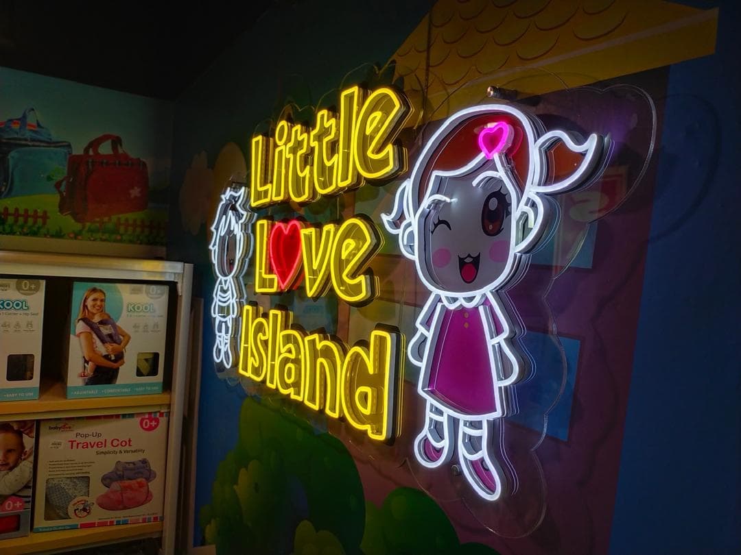 Sticker Background Led Neon Sign maker in Kaula Lampur Malaysia