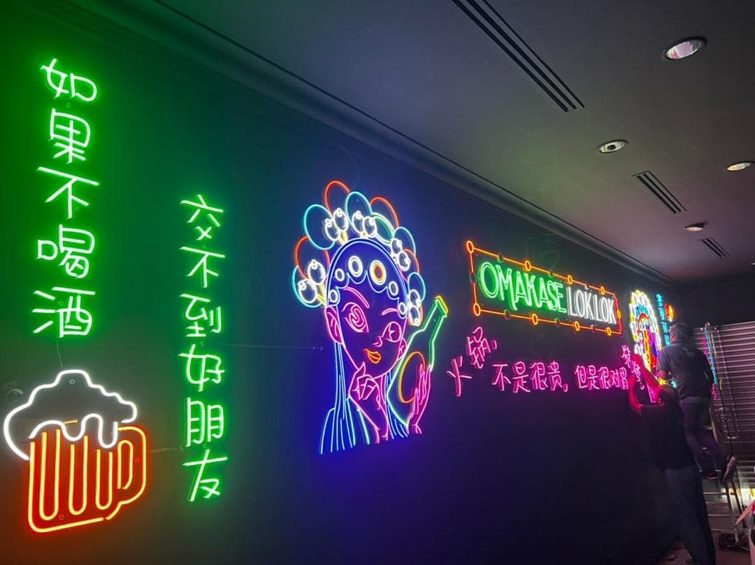 Wings and Wall Led Deco Signage signboard maker in Kaula Lampur Selangor Malaysia