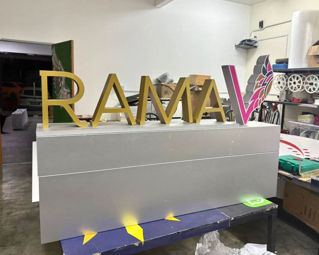 Rama Company Standy Type Sign