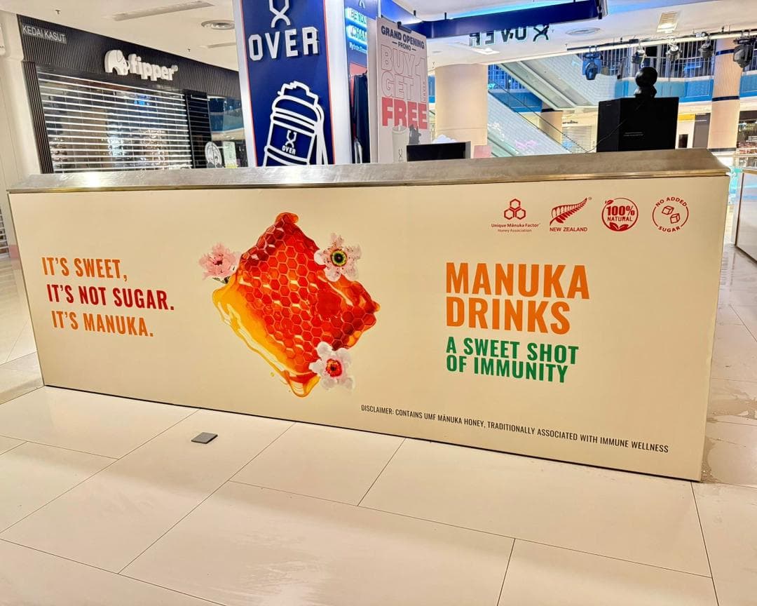 Manuka Stall High-Rise Version Sticker Printing