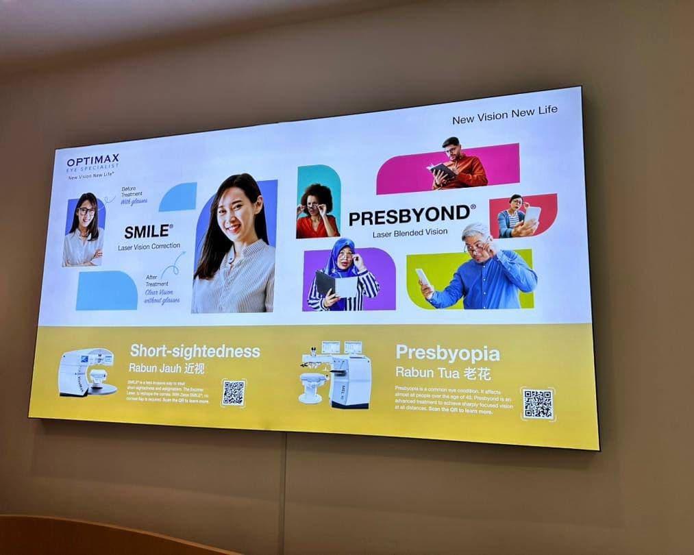 Clinic Information Fabric Lightbox