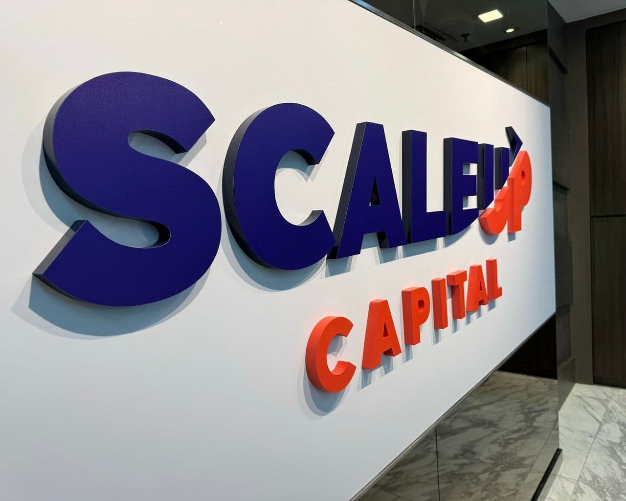 Investing Company Signage 3D PVC Non-Light