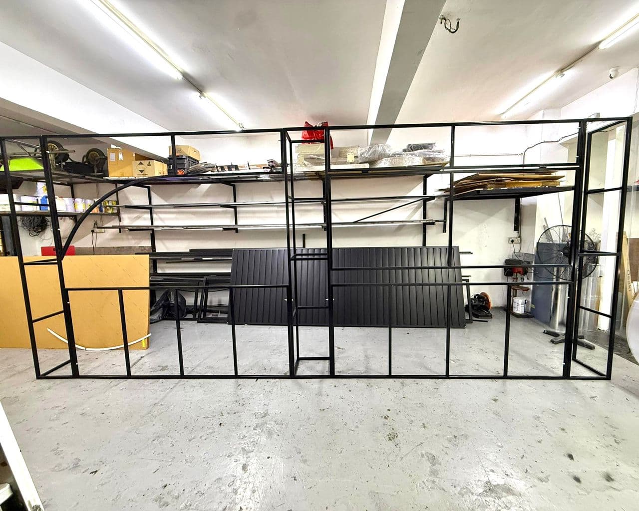 Booth Metal Structure