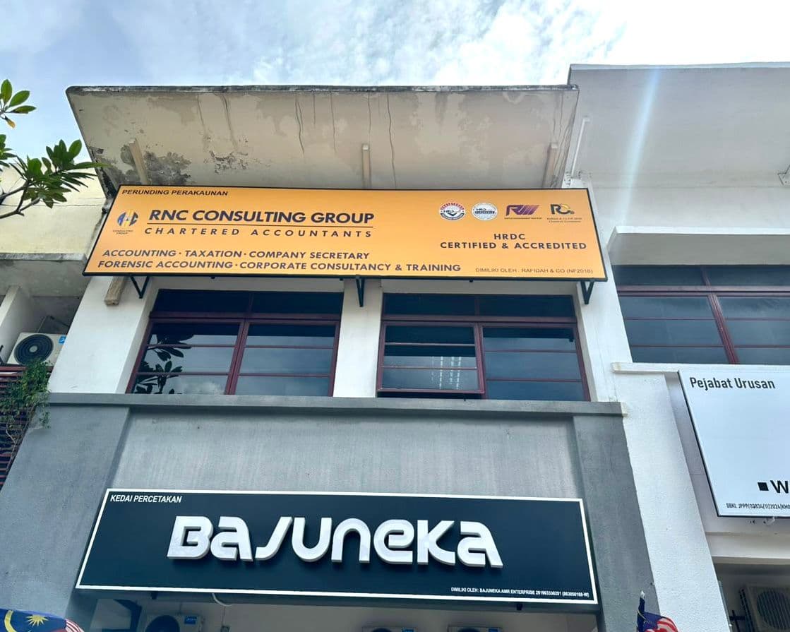 Consultant Company Metal Sign